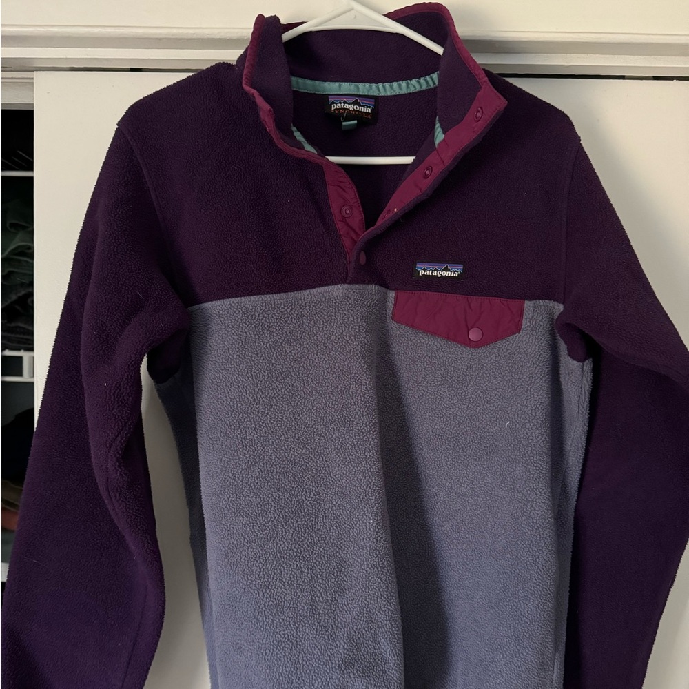 Patagonia 1/4 button up fleece